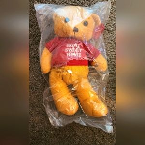 Vintage Habitat 4 Humanity Limited Edition ROOFUS Teddy Bear Plush SEALED
